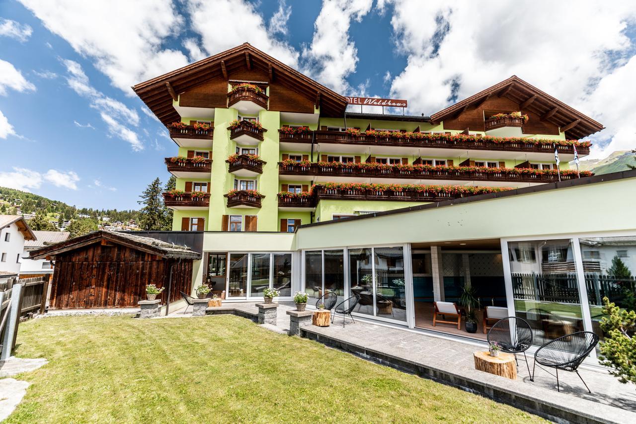 Hotel Waldhaus Am See Valbella Exterior foto